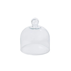 Cloche sticla 18cm V10224-CLR