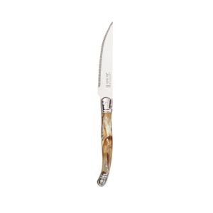 Cutit steak inox 18|10 dark horn marble Laguiole 22.5cm 5422S230