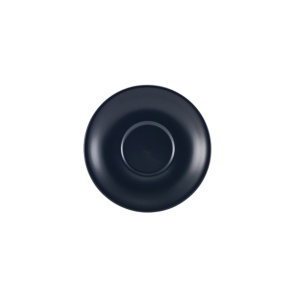 Farfurie ceasca cafea Genware Matt Blue 13.5cm 182113MBL