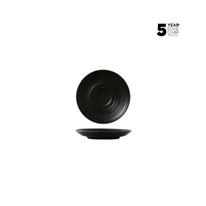 Farfurie ceasca espresso Concorde Noir 12cm 6366MP326