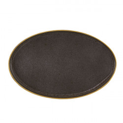 Platou oval 40cm Bronze Gold Stone 37004095