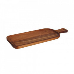 Platou rectangular lemn acacia cu maner 36.2x13.5x1.5cm B947016