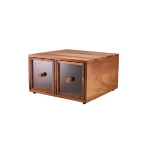 Sertar bufet paine lemn acacia 34.5x32.5x19cm WBB-3432