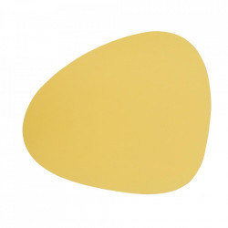 Table mat Curve Yellow Nupo L 37x44cm 981033