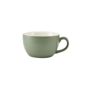 Ceasca cappuccino Genware Matt Sage 250ml 322125MSG