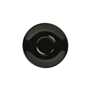 Farfurie ceasca cappuccino Genware Black 16cm 182115BK