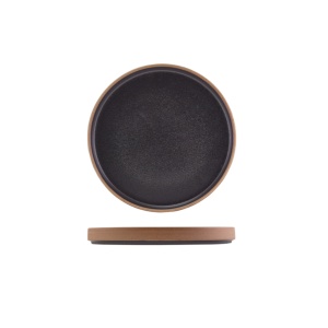 Farfurie prezentare fel principal Kava Black 25cm LPR-KBK25