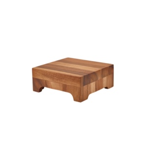 Inaltator bufet lemn acacia 25x25x10cm RSR-WBB2510