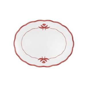 Platou oval Jane Coral 33cm 21145329