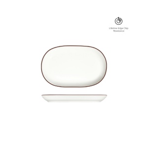 Platou oval Modest Brown 23x15cm 18001-143023