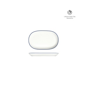 Platou oval Modest Navy 14x9cm 15001-143014
