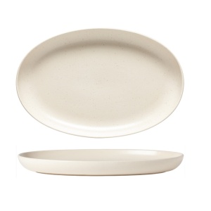 Platou oval Pacifica Vanilla 41x26cm SOA411-VAN