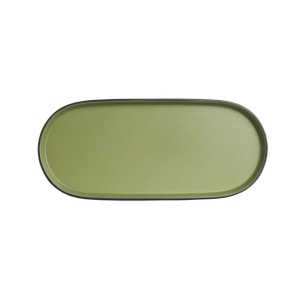 Platou servire oval Baja Cactus 29x13cm 7820JB016