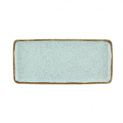 Platou servire rectangular Rustic Blend Turquoise 36,5cm 27020969