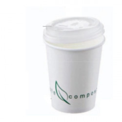 Set 1000buc pahar cafea biodegradabil 240ml Q3002