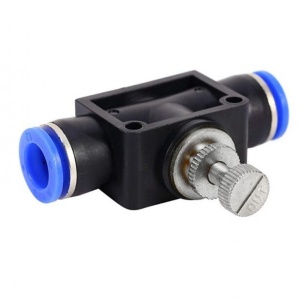Drosel pneumatic – regulator debit aer comprimat