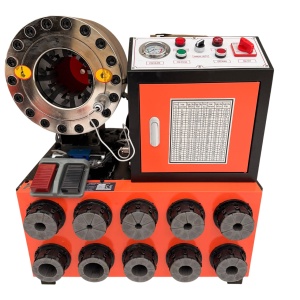 Masina de sertizat furtunuri hidraulice fi 6-51mm 3kW, 220V