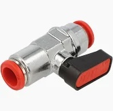 Robinet Pneumatic PUSH IN Ø EGAL