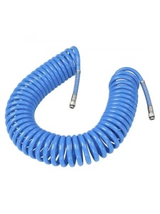 Furtun spiralat compresor spălătorie 5x8 mm, 10 m