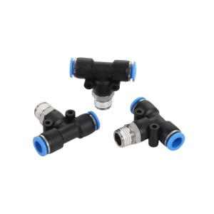 Cupla rapida furtunu aer PUSH-IN T, filte exterior- aer comprimat