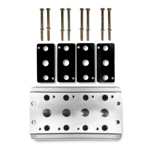 Bază (manifold) distribuitor pneumatic seria 4V210 / 4V220 pentru supape 5/2 și 5/3