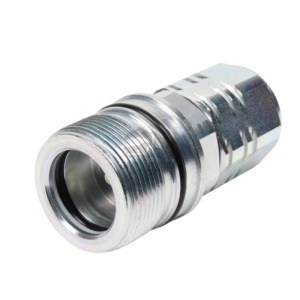 Cuplă rapidă hidraulică filetată ISO 7241-A, mamă 250–400 bar