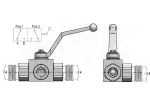 Robinet 3 cai filet exterior METRIC - Img 2