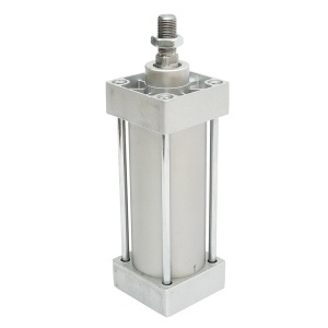 Cilindru pneumatic aluminiu Ø63 mm, cursă 100 mm – dublu efect