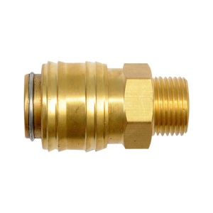 Cuplă rapidă pneumatică mamă G3/8” filet exterior (FE), alamă