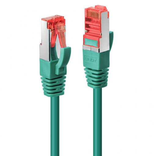 Cablu retea Lindy 3m Cat.6 S/FTP, RJ45, green