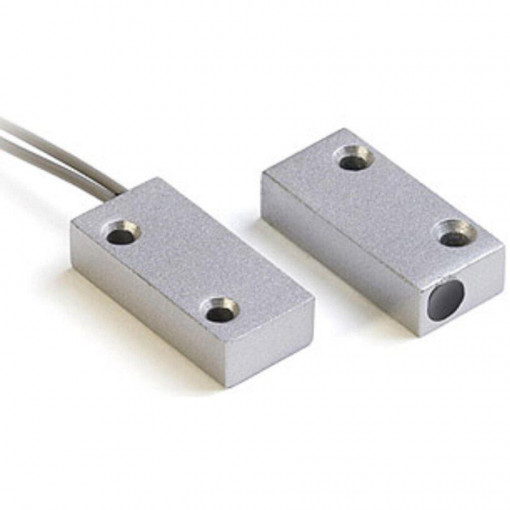 Contact magnetic ND-MET18-10, material metal, montare aparenta, dimensiuni: 47 x 20 x 10mm, set 10 bucati