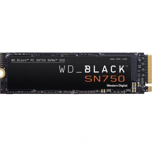 SSD WD BLACK SN750, 500GB, M.2 2280