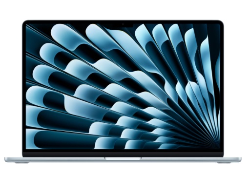 MacBook Air 15.3" Retina/Apple M4 (CPU 10- core, GPU 10- core, Neural Engine 16- core)/16GB/512GB - Sky Blue - INT KB (2025)