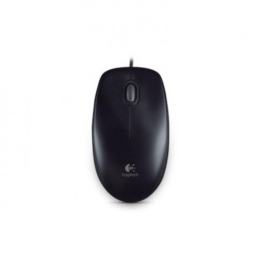 Mouse Logitech B100, Usb, Black, 910-003357