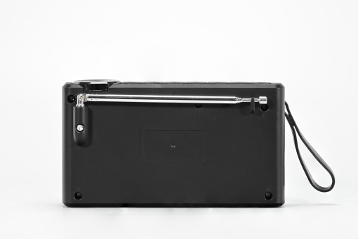 Radio cu ceas Akai APR-600 cu baterii 3x AAA, bluetooth 5.0, 0.8W, negru
