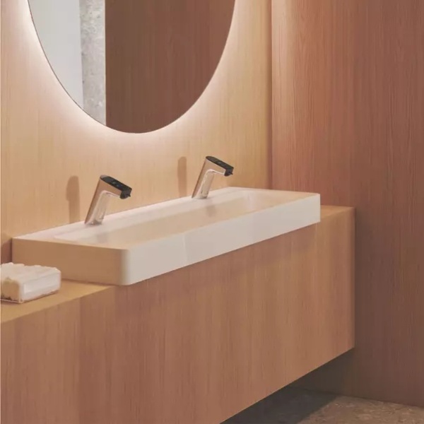 Baterie Lavoar Touchless Premium cu Tehnologie Avansata, Culoare Crom - Img 11