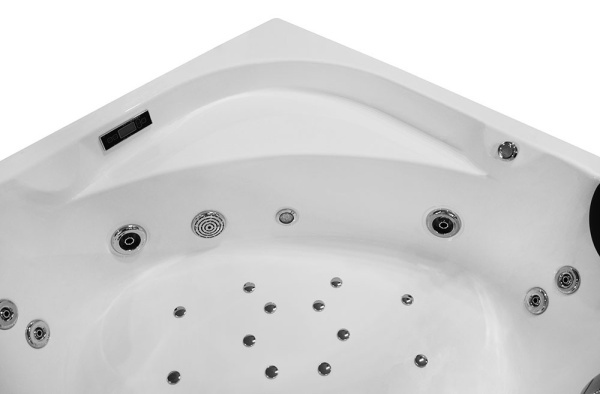 Cabina de baie SPA cu hidromasaj si functie sauna cu aburi MO-1549, Dimensiune 135x135x220cm - Img 10