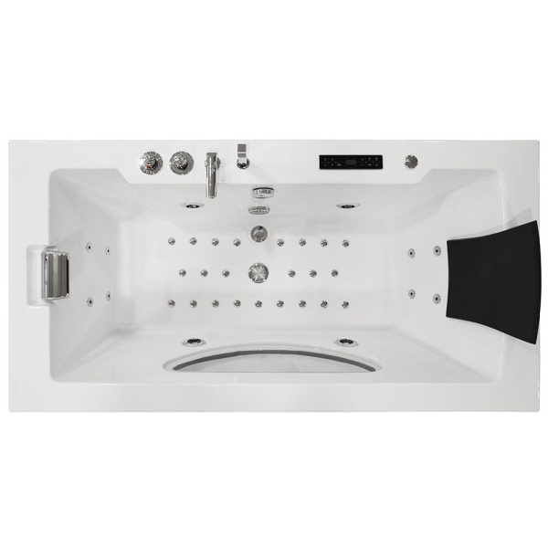 Cada de baie cu hidromasaj Turbo Spa 180 x 91 x 60 cm alba - Img 2