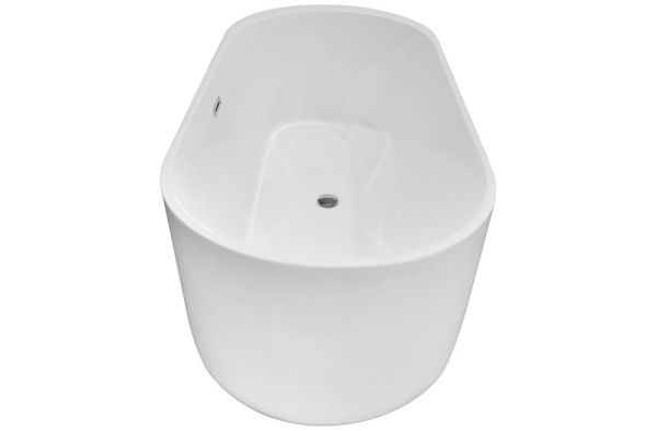 Cada de baie Freestanding 170x80x60cm, Design Modern ,Culoare Alb - Img 2