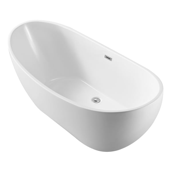 Cada de baie PRO OLSENA 160 cm, free-standing, design modern, Alba - Img 7
