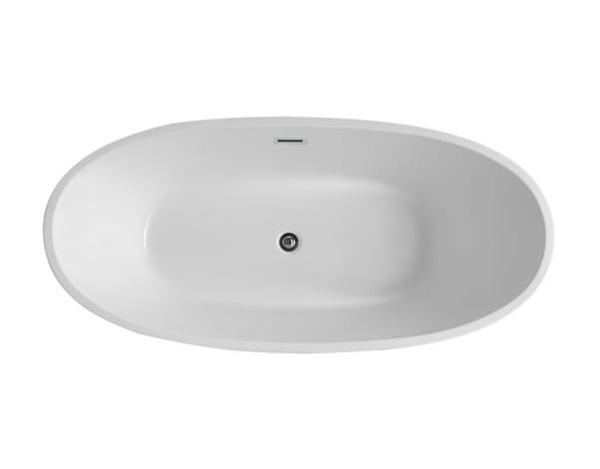 Cada De Baie PRO SONET 180, Free-Standing, Design Modern, Alba - Img 4