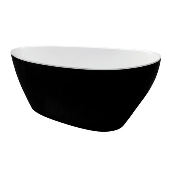 Cada Freestanding Besco Goya 170x72 cm alb - negru - Img 4