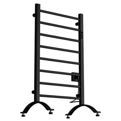 Calorifer electric TAAL-BL 200W pentru baie 91x50, negru - Img 2