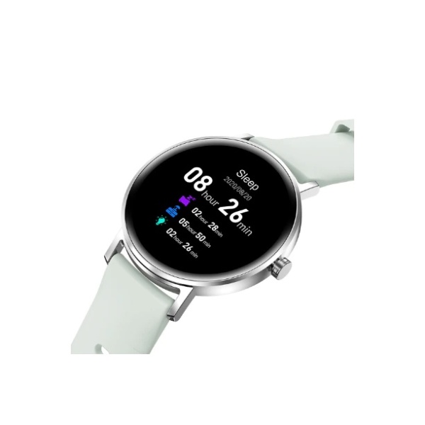 Ceas Smartwatch SeveShop, Bratara Fitness, Notificari Apeluri, SMS si Social Media, Monitorizare Activitati Fizice, Somn, Ritm Cardiac si Pedometru, Player Muzica, Ecran Tactil si Autonomie Extinsa, Design Modern si Confortabil, Gri Deschis - Img 4