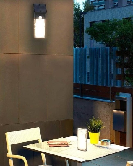 Lampa Solara LED Portabila de Exterior, Neosimply Camping, 1000 lumeni, 2 moduri de operare, senzori de luminozitate si miscare - Img 5