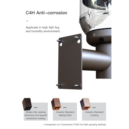 Lampa Solara LED Portabila de Exterior, Neosimply Camping, 230lumeni, rotatie 360% dupa razele solare, bluetooth app, senzori de luminozitate si miscare - Img 5