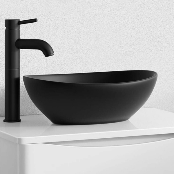 Lavoar de blat Vera Negru/Negru Mat, Dimensiuni 40.7x33.1X13.5 cm - Img 2