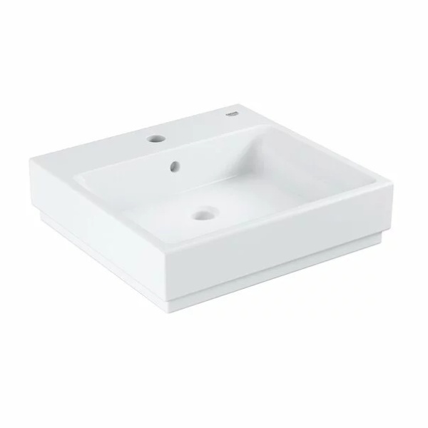 Lavoar pe blat Grohe Cube Ceramic cu PureGuard 50x49 cm - Img 2