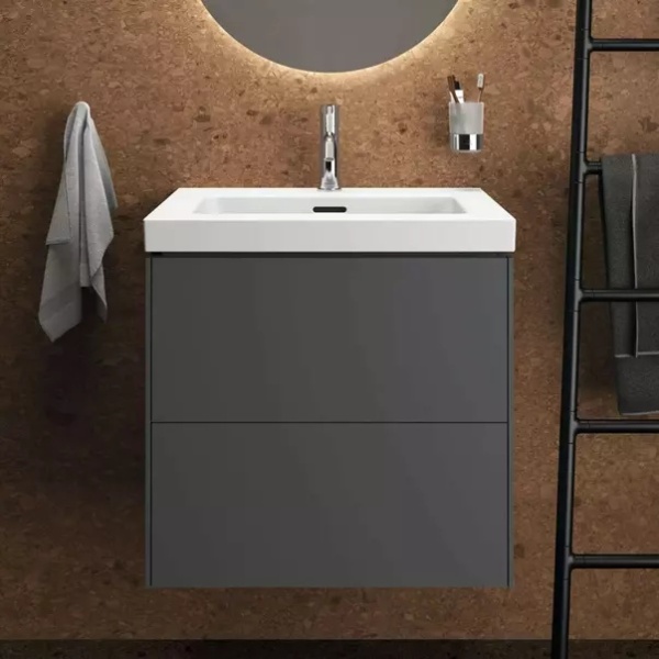 Lavoar pe mobilier Ideal Standard Atelier Extra alb mat 61 cm - Img 6