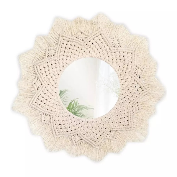 Oglinda perete Boho 60CM 322051 - Img 5